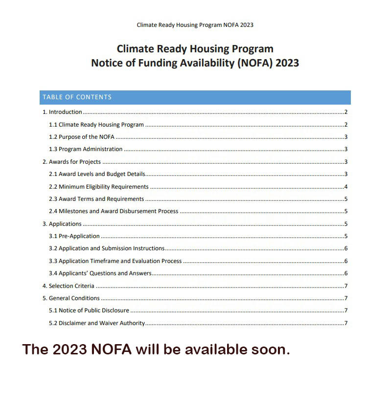 Climate Ready Housing Program - Massachusetts Housing Partnership